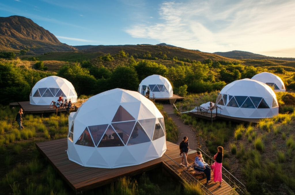 Domos para Glamping: La Nueva Tendencia del Turismo Sustentable en Chile
