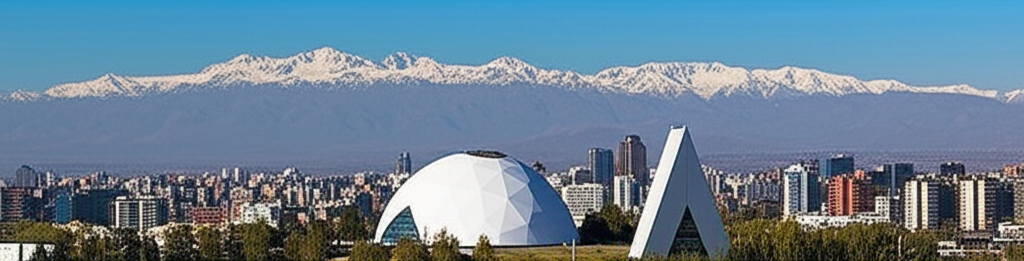 Domos geodésicos en Santiago, Chile